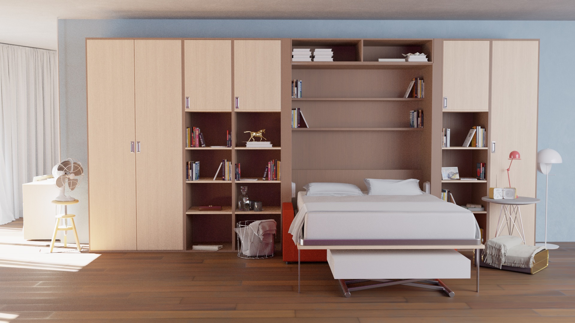 Letti a scomparsa i vari tipi in commercio